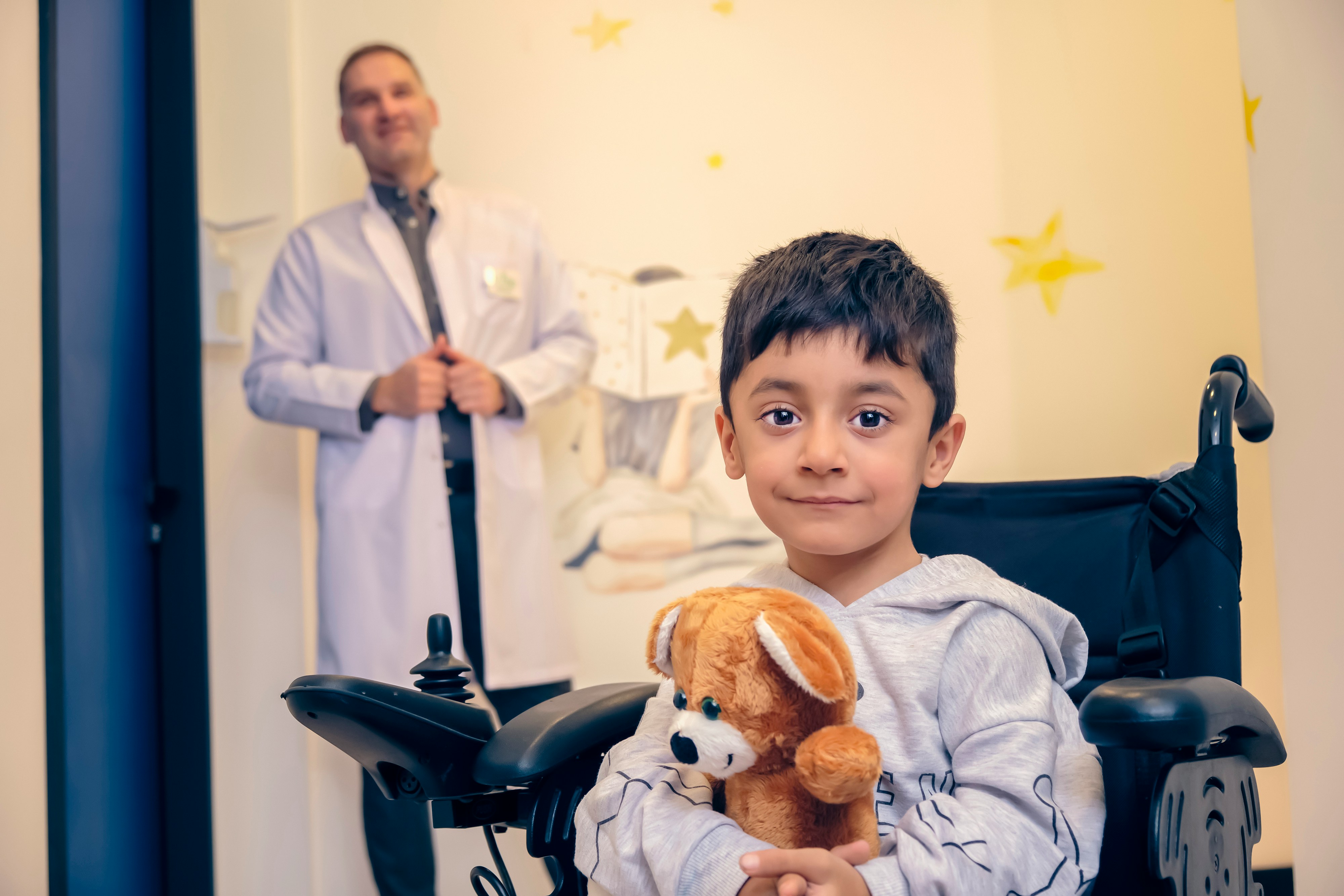 Patient during a dental visit at Mandent